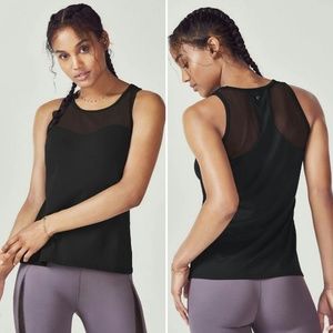 Fabletics Helena Tank Sweetheart Neck Size Medium